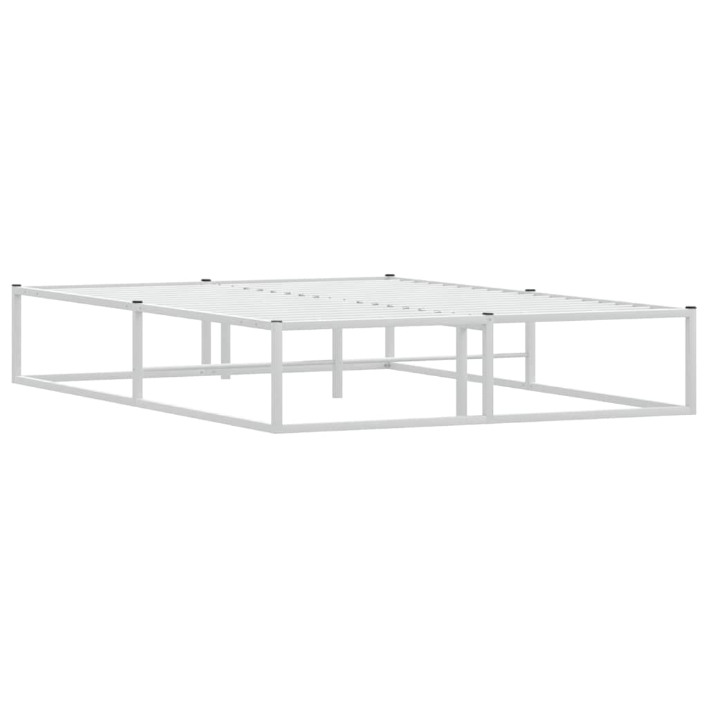 Bedframe zonder matras 140x200 cm wit is nu te koop bij PeponiXL, paradijselijk wonen!