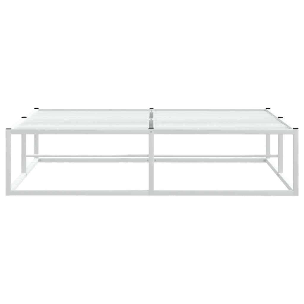 Bedframe zonder matras 140x200 cm wit is nu te koop bij PeponiXL, paradijselijk wonen!