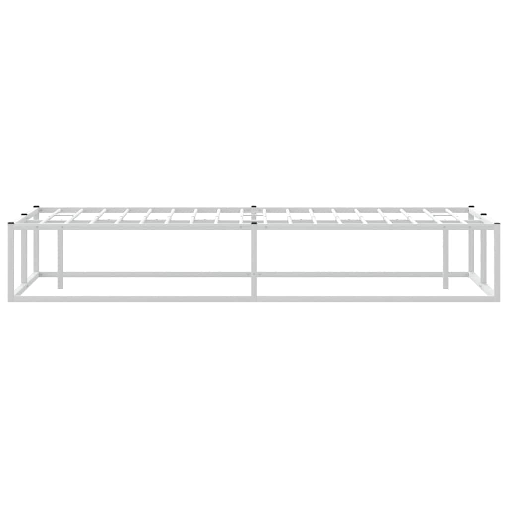 Bedframe zonder matras 140x200 cm wit is nu te koop bij PeponiXL, paradijselijk wonen!