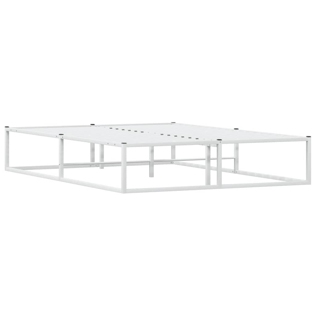 Bedframe zonder matras 140x200 cm wit is nu te koop bij PeponiXL, paradijselijk wonen!