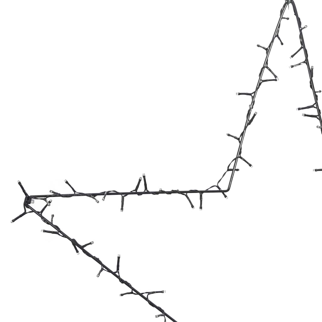 Kerstverlichting ster silhouet 80 LEDs warm wit is nu te koop bij PeponiXL, paradijselijk wonen!