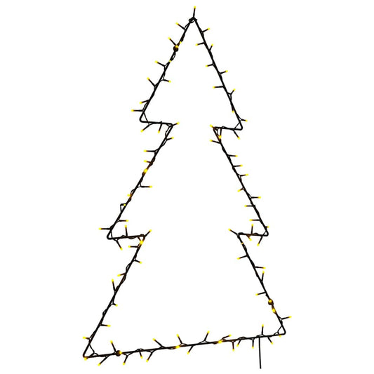 Kerstverlichting kerstboom silhouet 115 LEDs warm wit is nu te koop bij PeponiXL, paradijselijk wonen!
