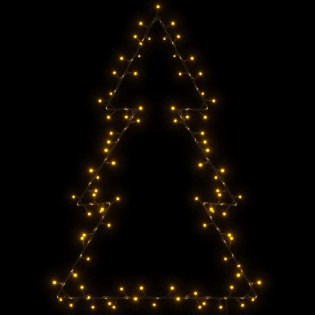 Kerstverlichting kerstboom silhouet 115 LEDs warm wit is nu te koop bij PeponiXL, paradijselijk wonen!
