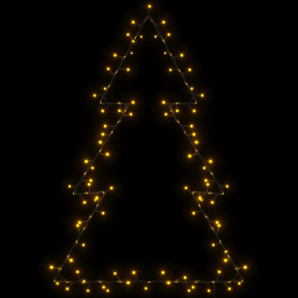 Kerstverlichting kerstboom silhouet 115 LEDs warm wit is nu te koop bij PeponiXL, paradijselijk wonen!
