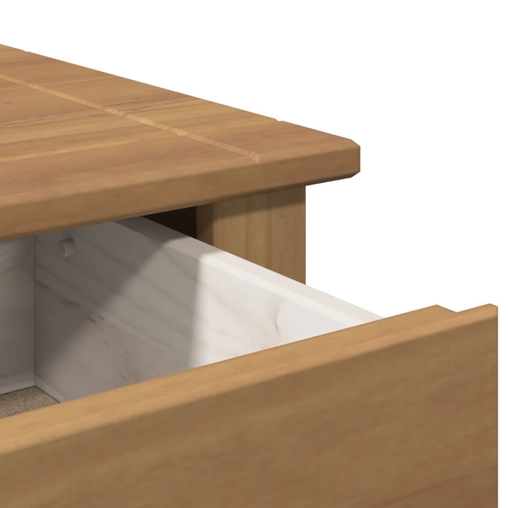 Nachtkastje Panama 46x40x57 cm massief grenenhout is nu te koop bij PeponiXL, paradijselijk wonen!