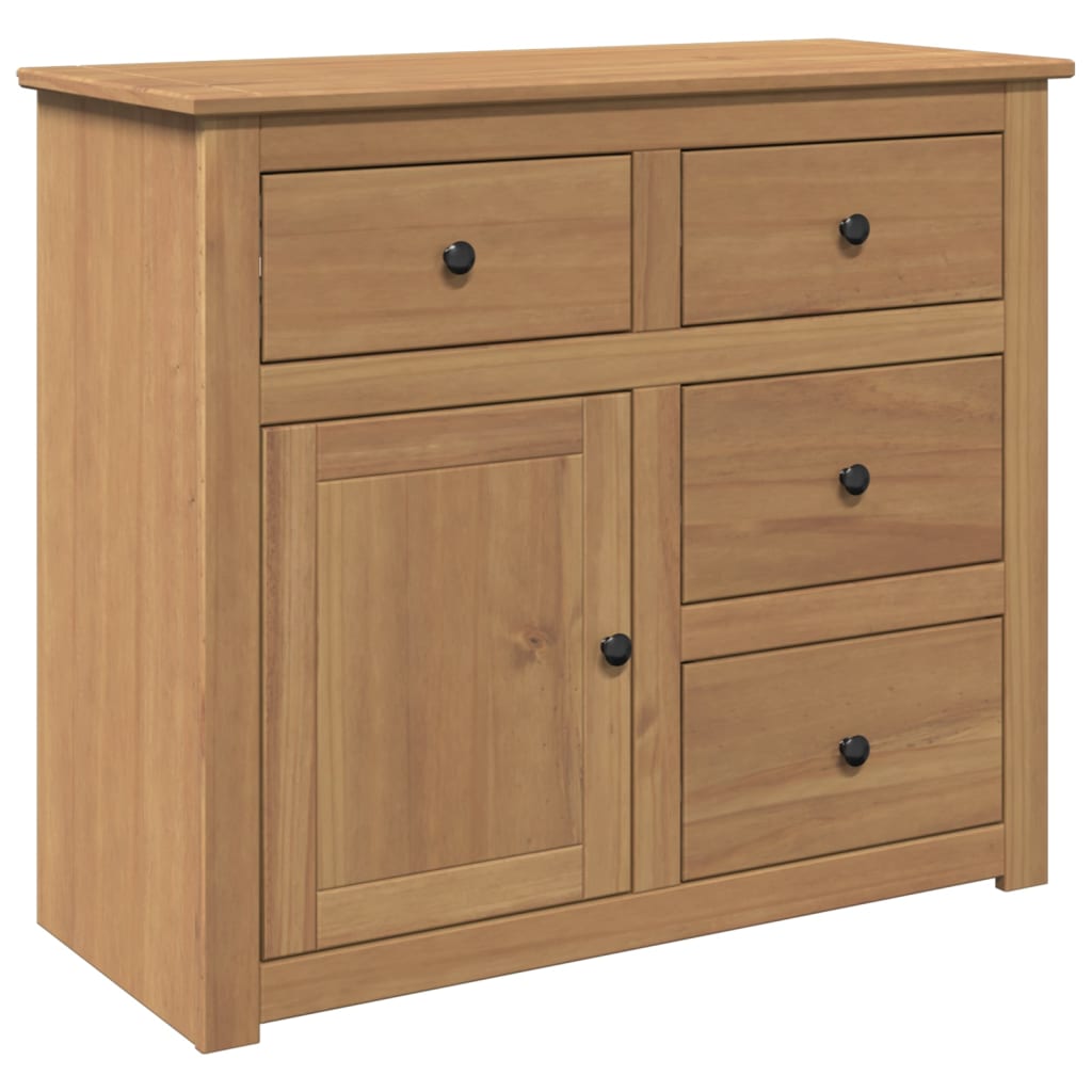 Dressoir met lades PANAMA 93x40x80 cm massief grenenhout is nu te koop bij PeponiXL, paradijselijk wonen!