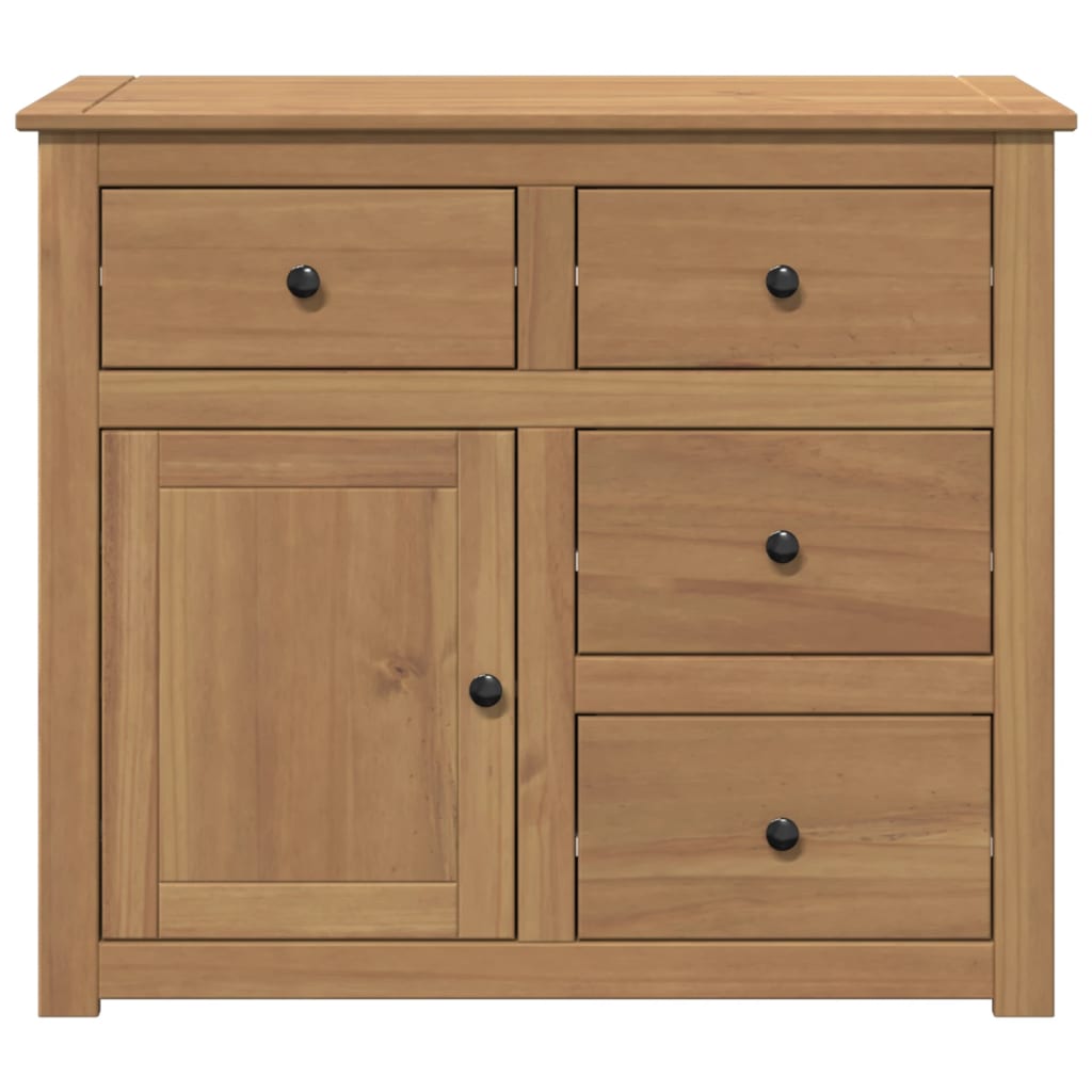 Dressoir met lades PANAMA 93x40x80 cm massief grenenhout is nu te koop bij PeponiXL, paradijselijk wonen!