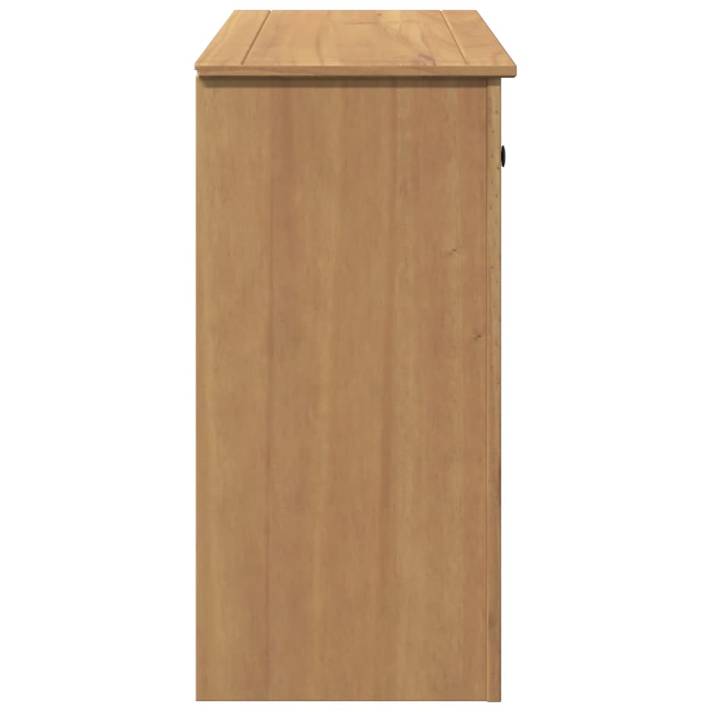 Dressoir met lades PANAMA 93x40x80 cm massief grenenhout is nu te koop bij PeponiXL, paradijselijk wonen!