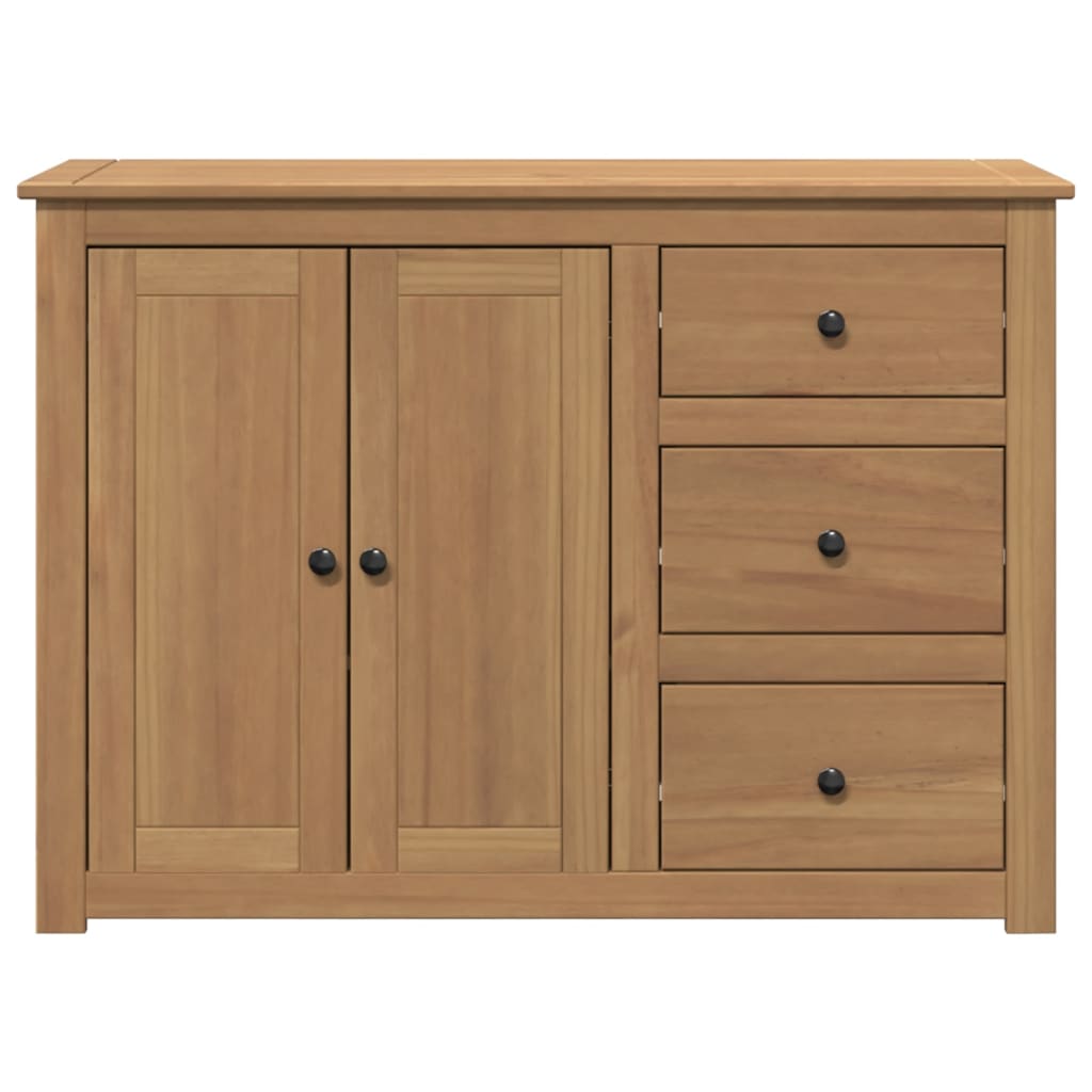 Dressoir met lades PANAMA 112x40x80 cm massief grenenhout is nu te koop bij PeponiXL, paradijselijk wonen!