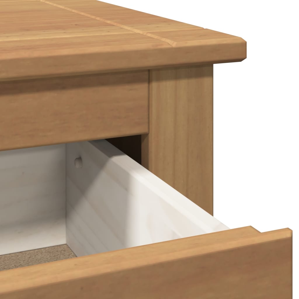 Dressoir met lades PANAMA 112x40x80 cm massief grenenhout is nu te koop bij PeponiXL, paradijselijk wonen!