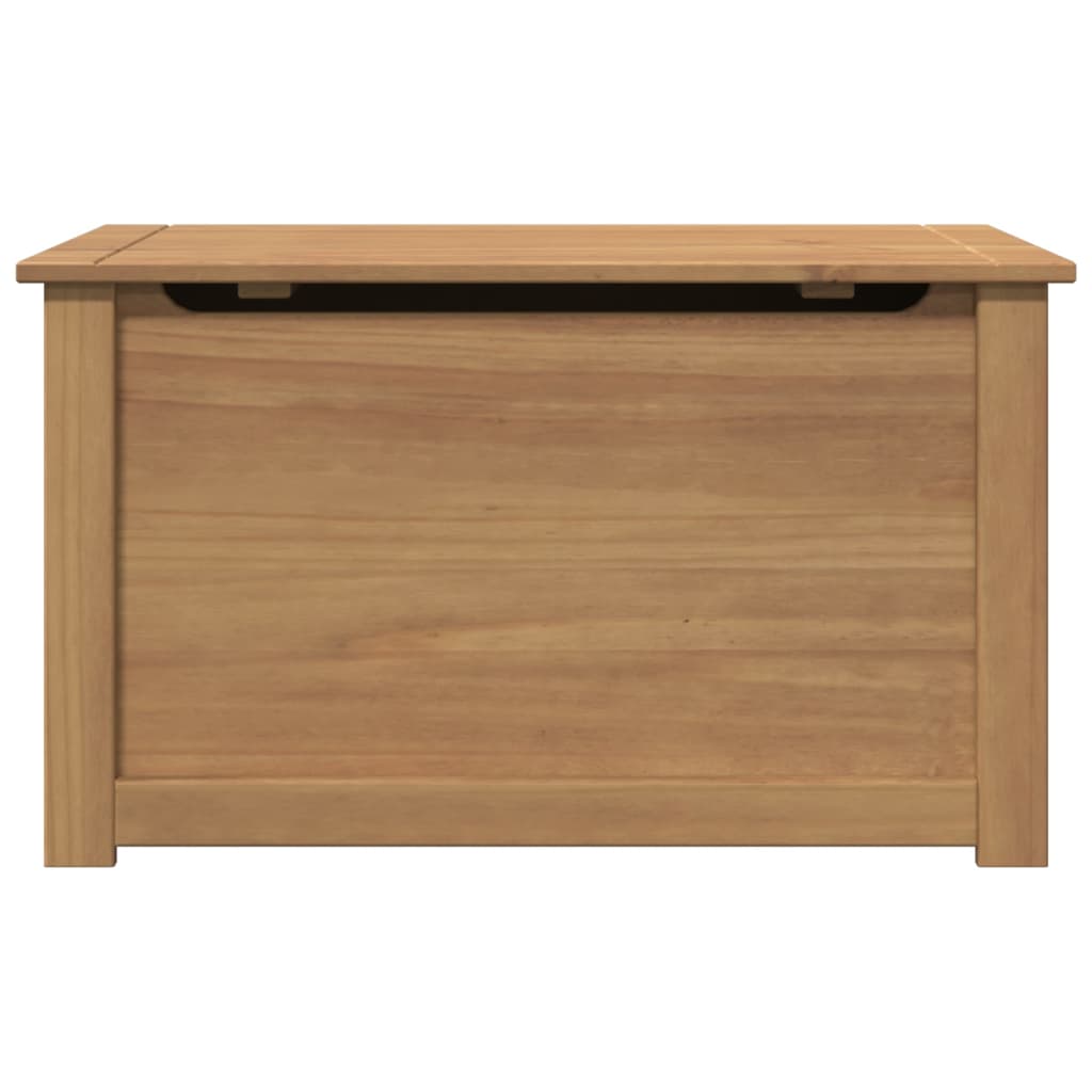 Opbergkist met deksel PANAMA 79x42x46 cm massief grenenhout is nu te koop bij PeponiXL, paradijselijk wonen!