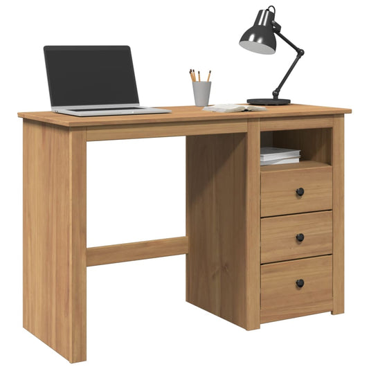 Bureau PANAMA 112x45x75 cm massief grenenhout is nu te koop bij PeponiXL, paradijselijk wonen!