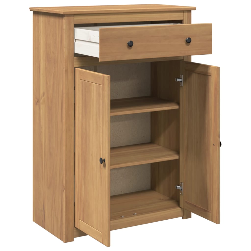 Schoenenkast PANAMA 80x40x114 cm massief grenenhout is nu te koop bij PeponiXL, paradijselijk wonen!