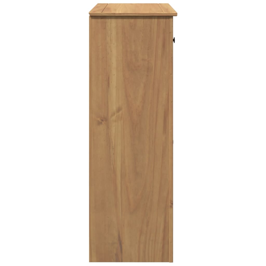 Schoenenkast PANAMA 80x40x114 cm massief grenenhout is nu te koop bij PeponiXL, paradijselijk wonen!