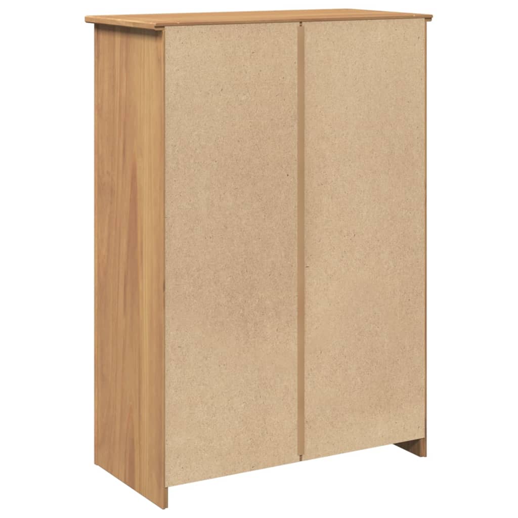 Schoenenkast PANAMA 80x40x114 cm massief grenenhout is nu te koop bij PeponiXL, paradijselijk wonen!