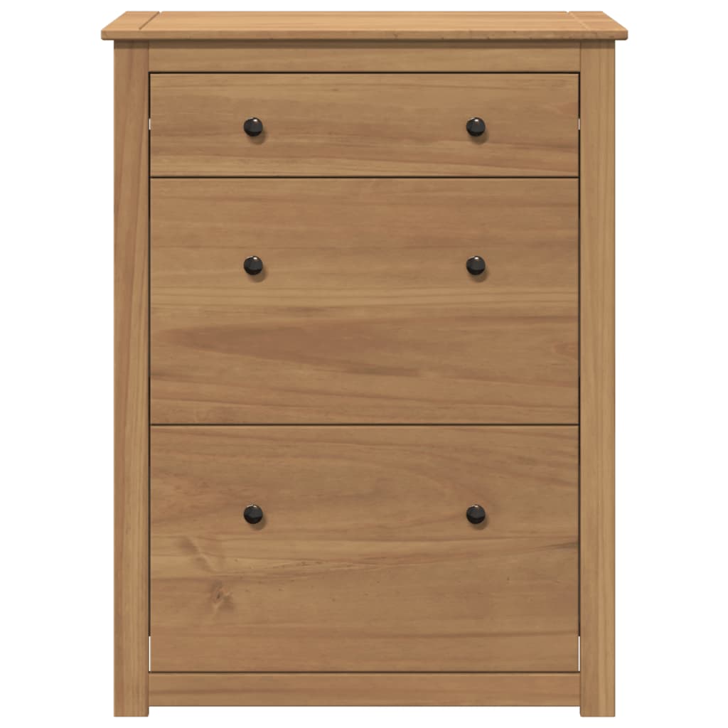 Schoenenkast PANAMA 80x35x105 cm massief grenenhout is nu te koop bij PeponiXL, paradijselijk wonen!