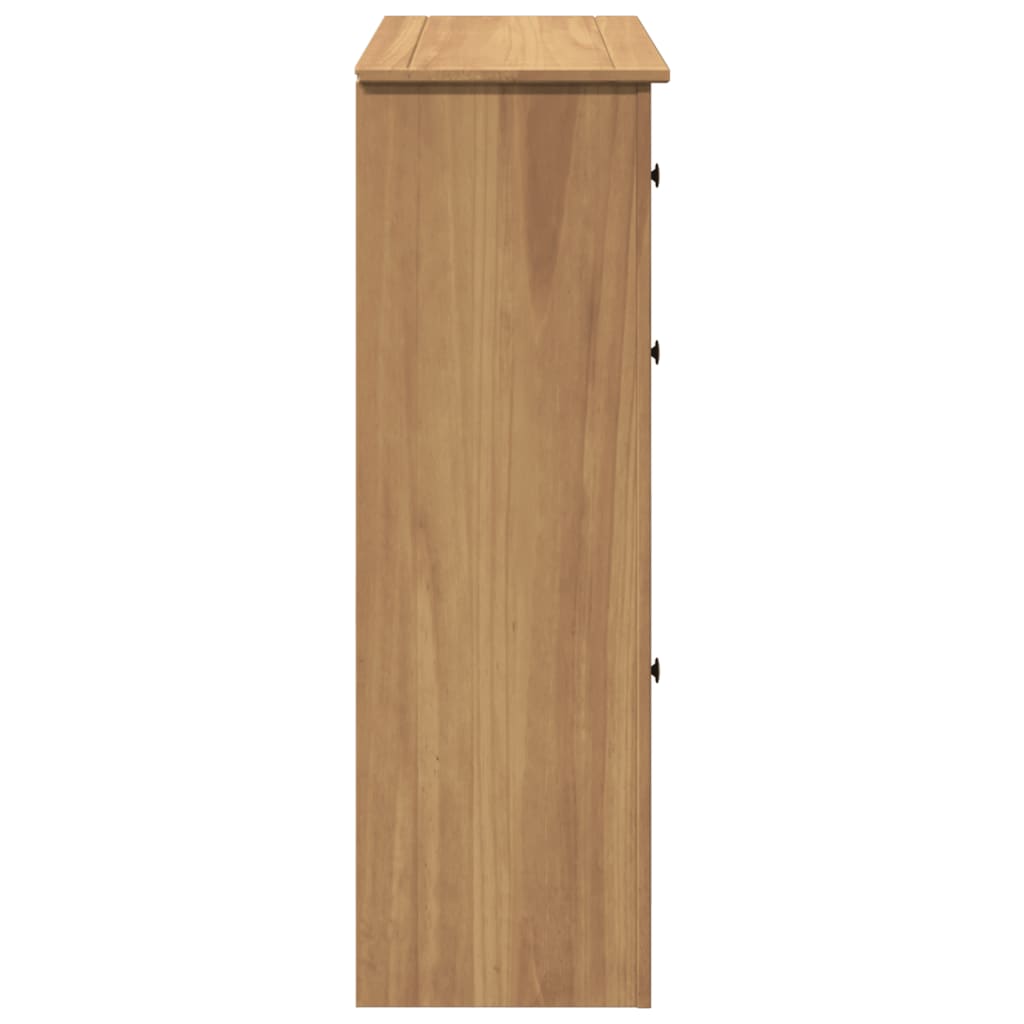 Schoenenkast PANAMA 80x35x105 cm massief grenenhout is nu te koop bij PeponiXL, paradijselijk wonen!