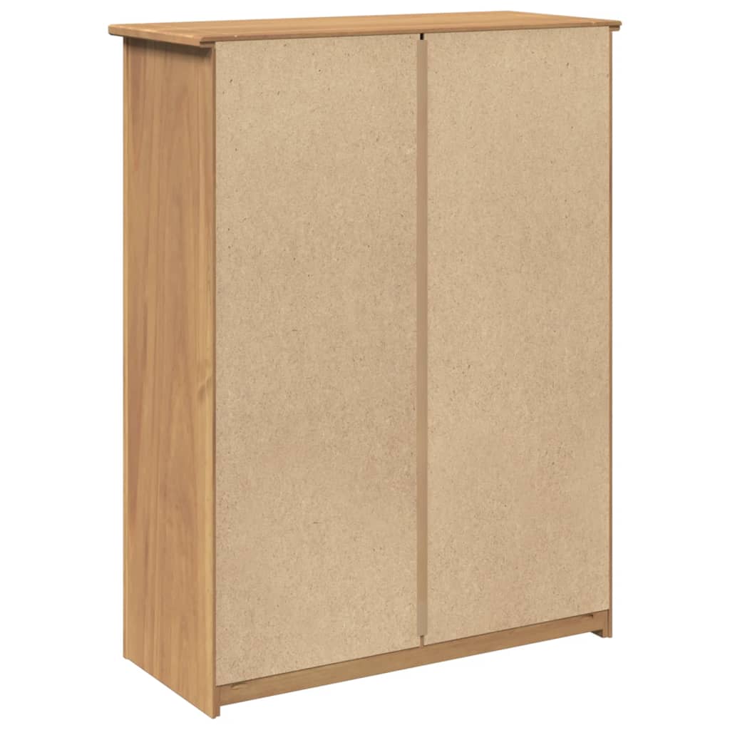 Schoenenkast PANAMA 80x35x105 cm massief grenenhout is nu te koop bij PeponiXL, paradijselijk wonen!