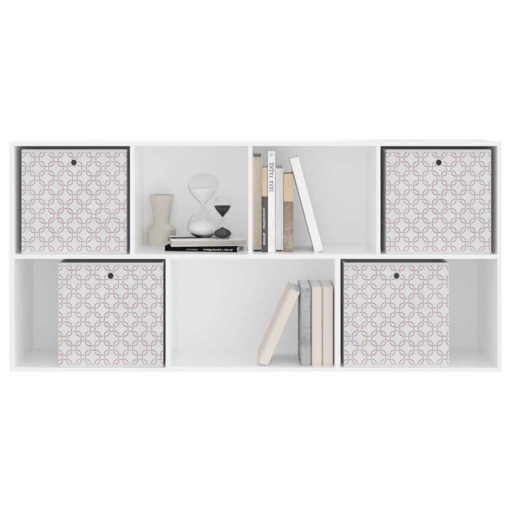 Opbergboxen 4 st inklapbaar 32x32x32 cm ongeweven stof crème is nu te koop bij PeponiXL, paradijselijk wonen!