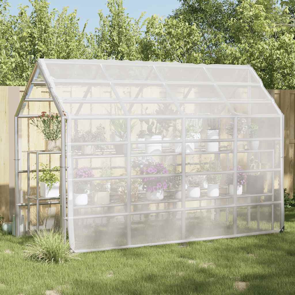 Plantenafdekking met zeilringen 3x6 m polyethyleen is nu te koop bij PeponiXL, paradijselijk wonen!