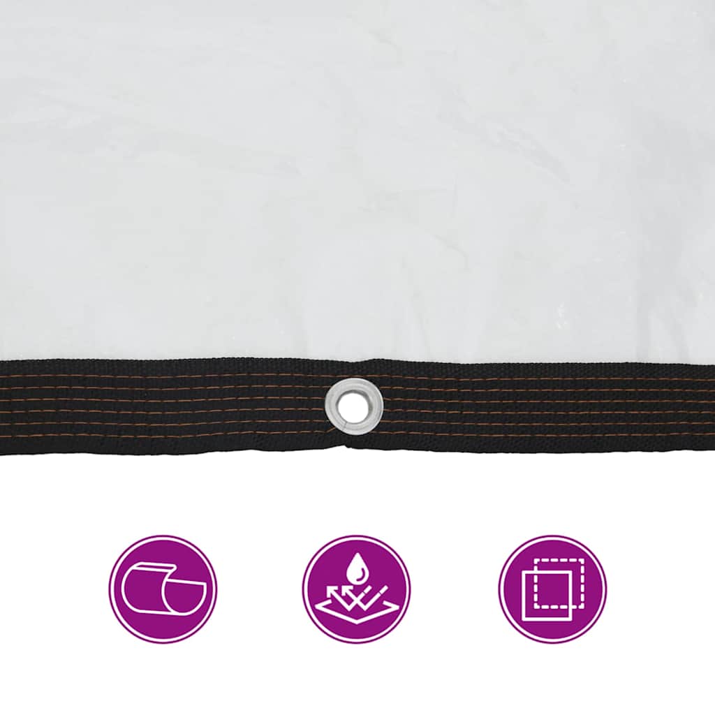 Plantenafdekking met zeilringen 2x6 m polyethyleen is nu te koop bij PeponiXL, paradijselijk wonen!