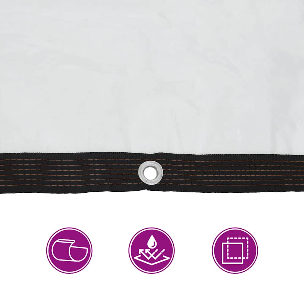 Plantenafdekking met zeilringen 2x8 m polyethyleen is nu te koop bij PeponiXL, paradijselijk wonen!