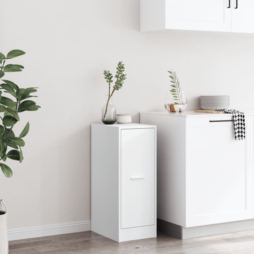 Apothekerskast Wit 30x41x77,5 cm Bewerkt Hout is nu te koop bij PeponiXL, paradijselijk wonen!