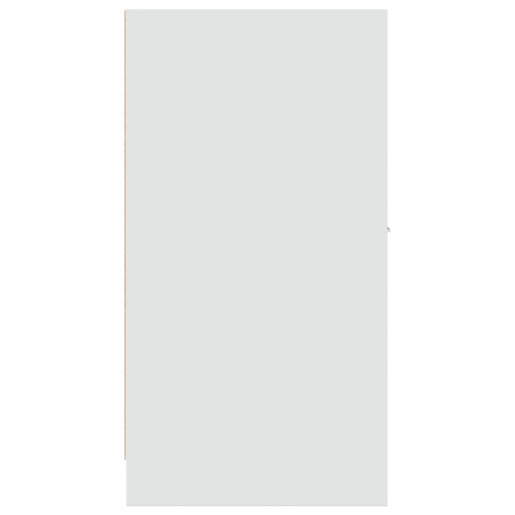 Apothekerskast Wit 30x41x77,5 cm Bewerkt Hout is nu te koop bij PeponiXL, paradijselijk wonen!