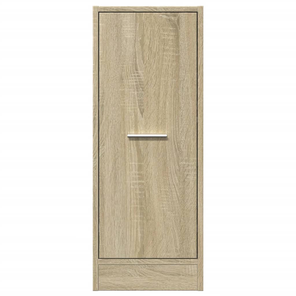 Apothekerskast 30x41x77,5 cm bewerkt hout sonoma eikenkleurig is nu te koop bij PeponiXL, paradijselijk wonen!