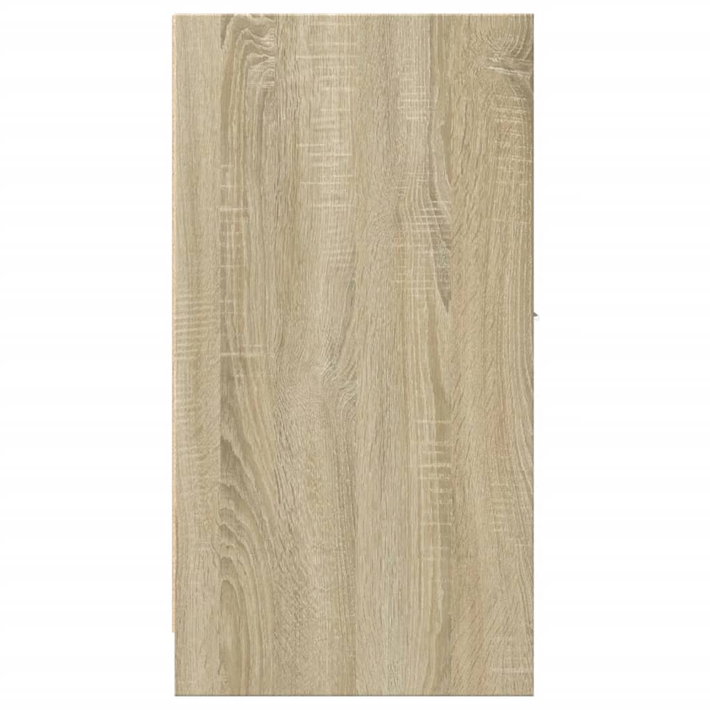 Apothekerskast 30x41x77,5 cm bewerkt hout sonoma eikenkleurig is nu te koop bij PeponiXL, paradijselijk wonen!