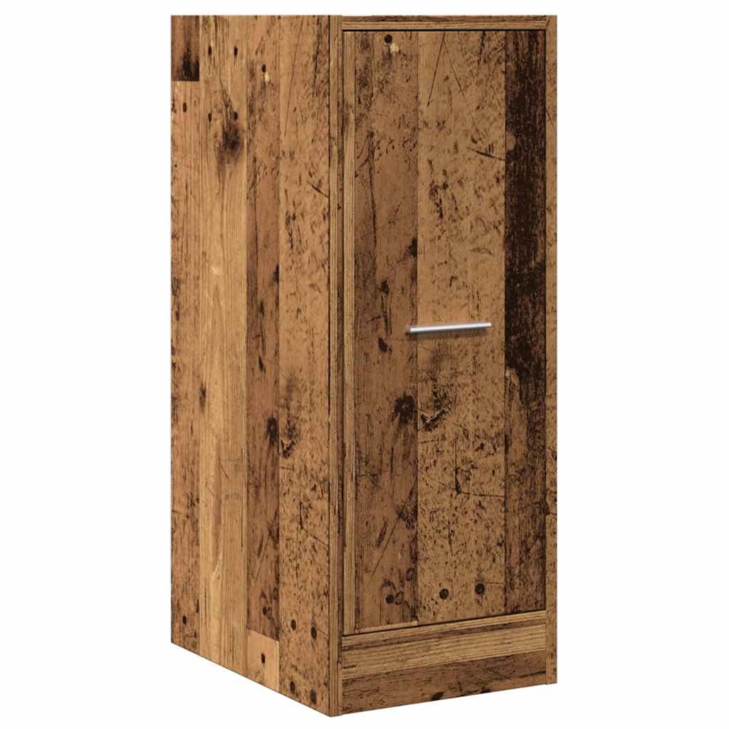 Apothekerskast 30x41x77,5 cm bewerkt hout oud houtkleurig is nu te koop bij PeponiXL, paradijselijk wonen!