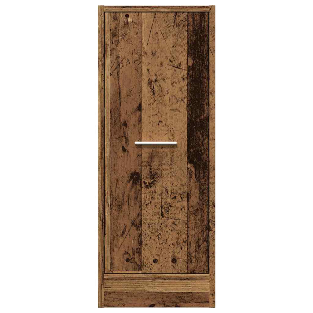 Apothekerskast 30x41x77,5 cm bewerkt hout oud houtkleurig is nu te koop bij PeponiXL, paradijselijk wonen!