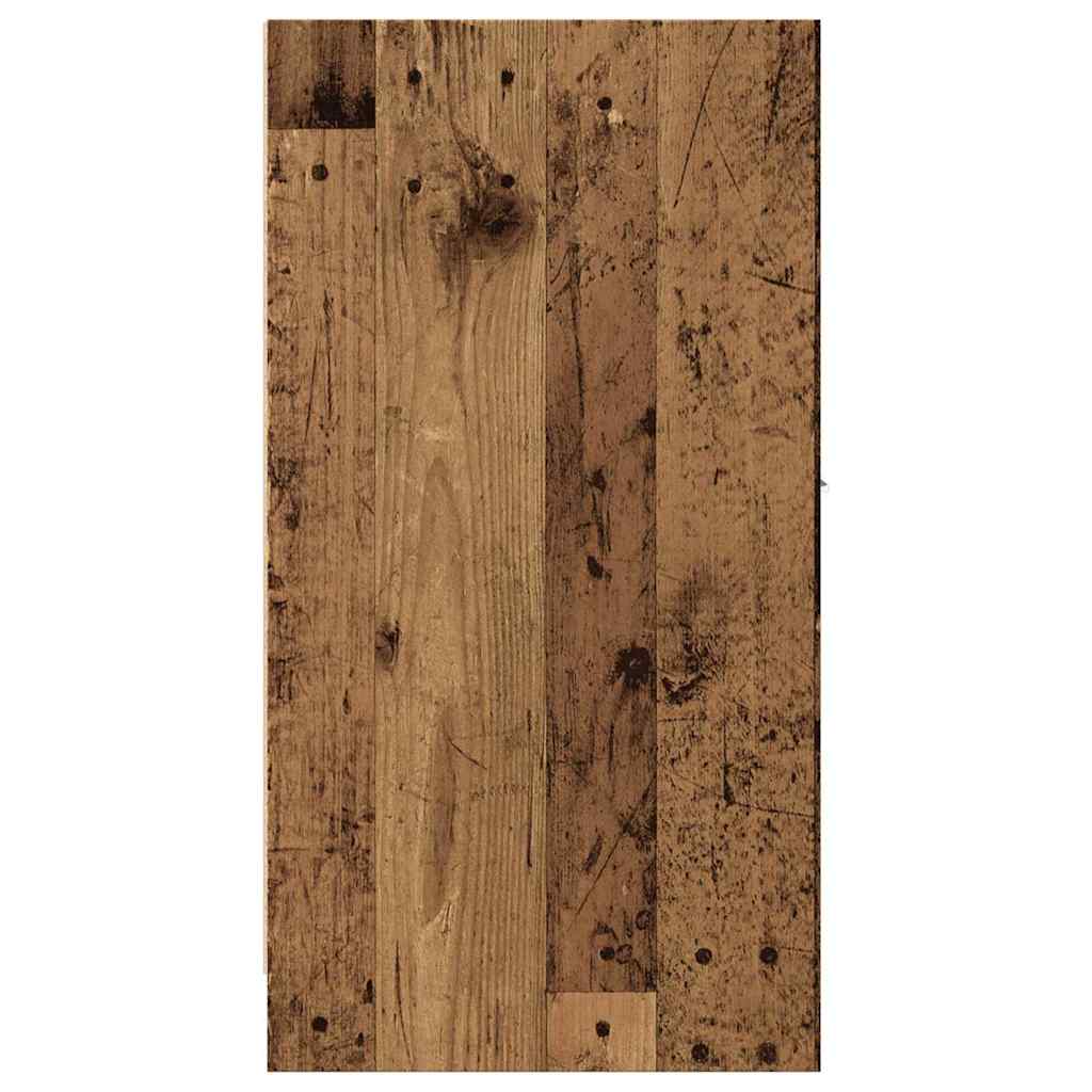 Apothekerskast 30x41x77,5 cm bewerkt hout oud houtkleurig is nu te koop bij PeponiXL, paradijselijk wonen!