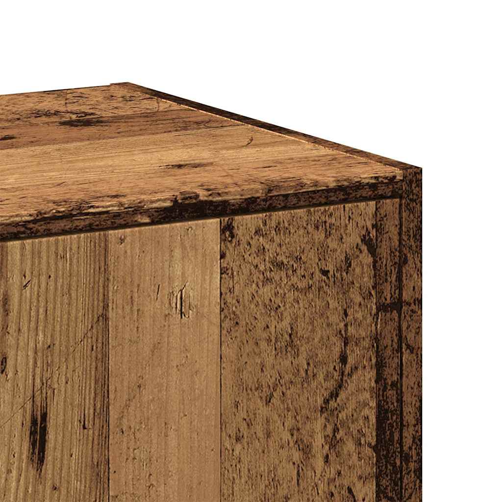 Apothekerskast 30x41x77,5 cm bewerkt hout oud houtkleurig is nu te koop bij PeponiXL, paradijselijk wonen!