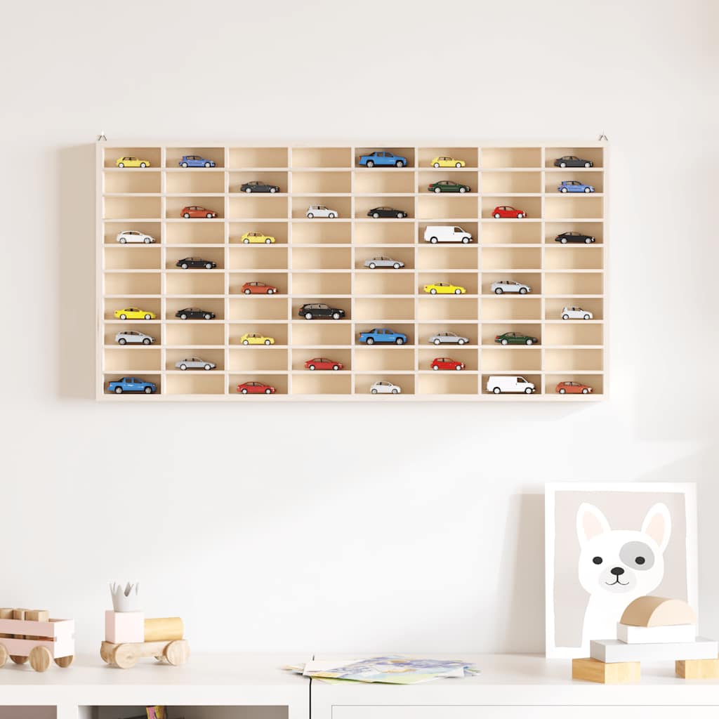Houten Verzamelaarsvitrine met 80 Vakken 80x4,5x40,5cm is nu te koop bij PeponiXL, paradijselijk wonen!