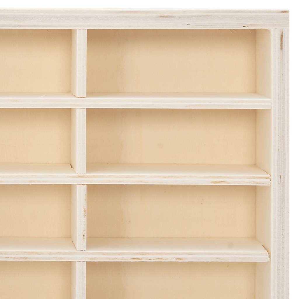 Houten Verzamelaarsvitrine met 80 Vakken 80x4,5x40,5cm is nu te koop bij PeponiXL, paradijselijk wonen!