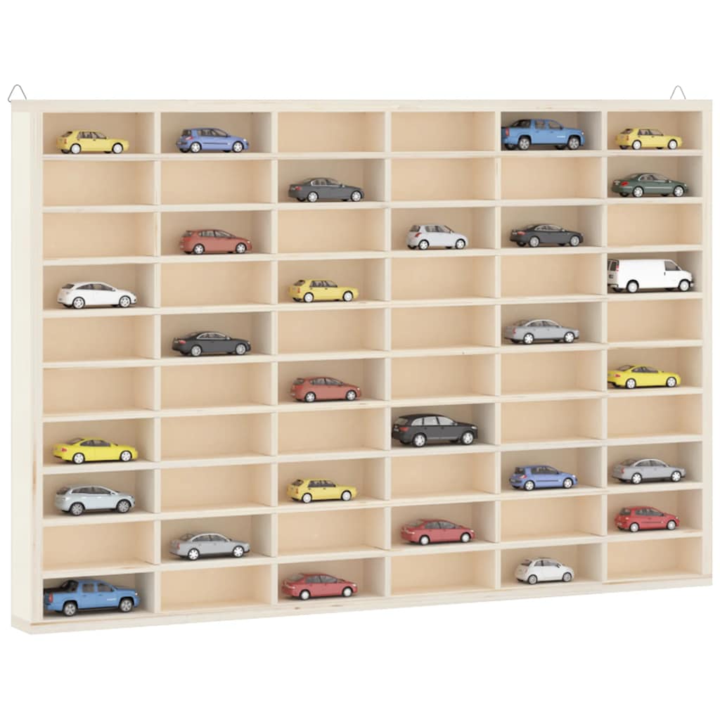 Houten Verzamelaarsvitrine met 60 Vakken 60x4,5x40,5cm is nu te koop bij PeponiXL, paradijselijk wonen!