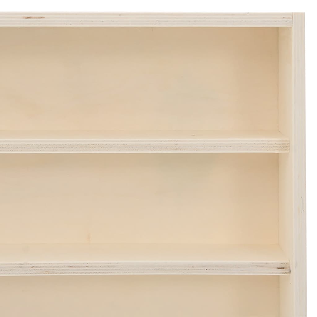 Houten verzamelvitrine met 6 planken 100x9x55 cm is nu te koop bij PeponiXL, paradijselijk wonen!