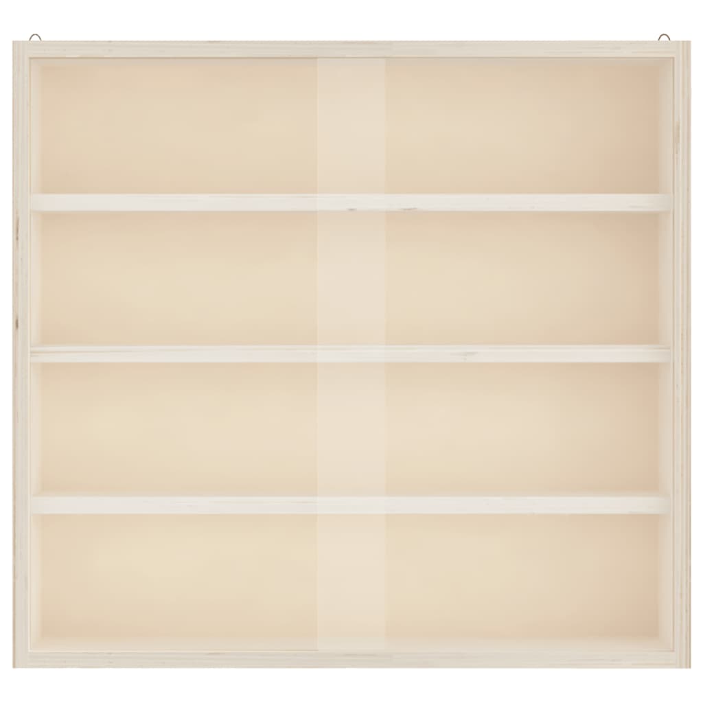 Houten verzamelvitrine met deuren 40x8,5x37 cm is nu te koop bij PeponiXL, paradijselijk wonen!