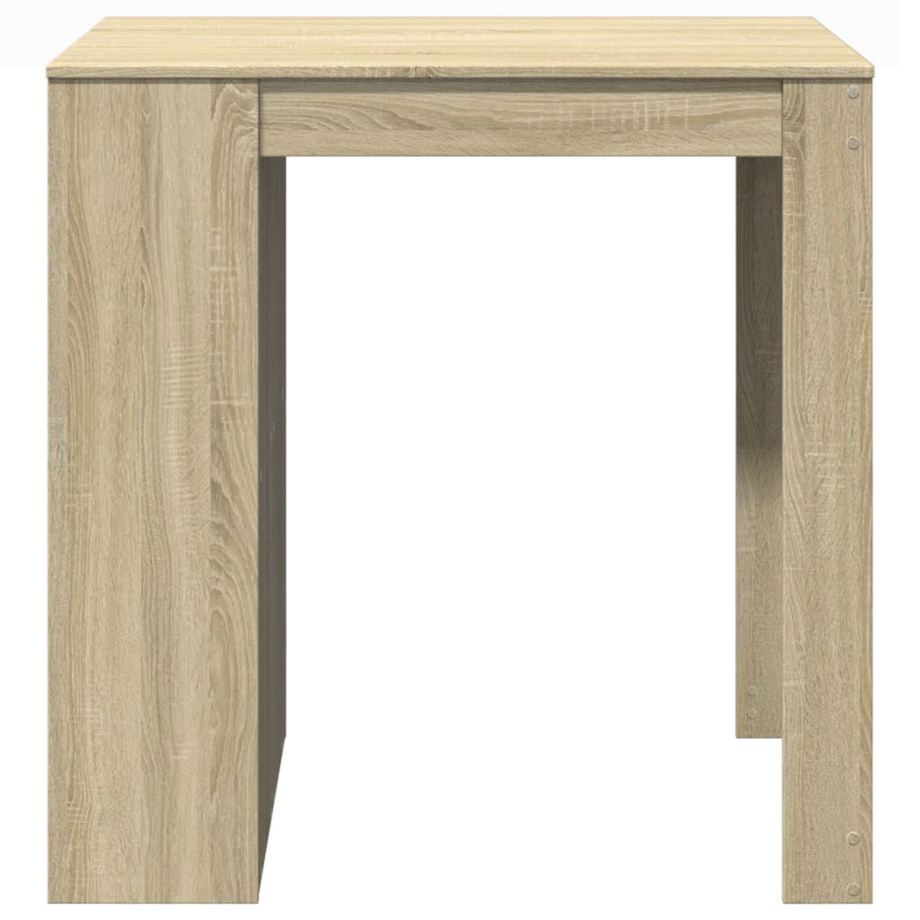 Bartafel 102x70x103,5 cm bewerkt hout sonoma eikenkleurig is nu te koop bij PeponiXL, paradijselijk wonen!