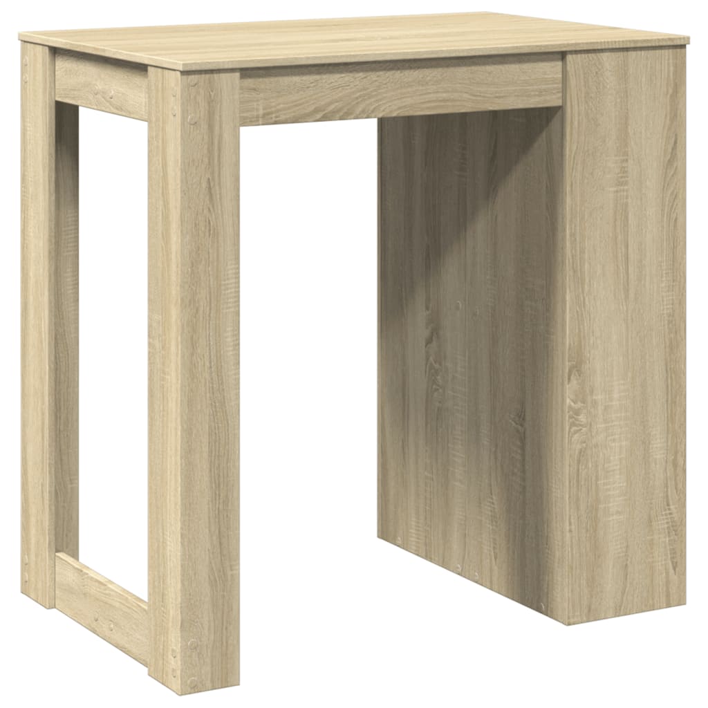 Bartafel 102x70x103,5 cm bewerkt hout sonoma eikenkleurig is nu te koop bij PeponiXL, paradijselijk wonen!