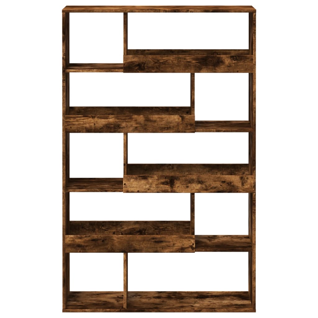 Boekenkast 100x33x156,5 cm bewerkt hout gerookt eikenkleurig is nu te koop bij PeponiXL, paradijselijk wonen!