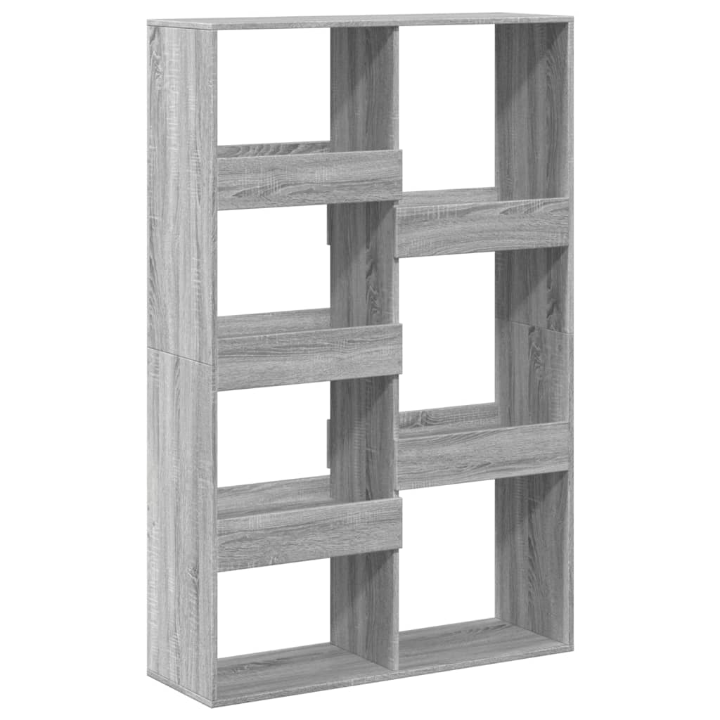 Boekenkast 100x33x155,5 cm bewerkt hout grijs sonoma eiken is nu te koop bij PeponiXL, paradijselijk wonen!