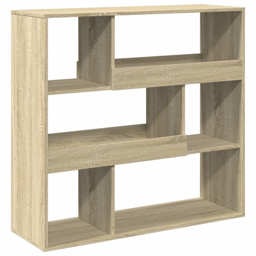 Kamerscherm 100x33x94,5 cm bewerkt hout sonoma eikenkleurig is nu te koop bij PeponiXL, paradijselijk wonen!