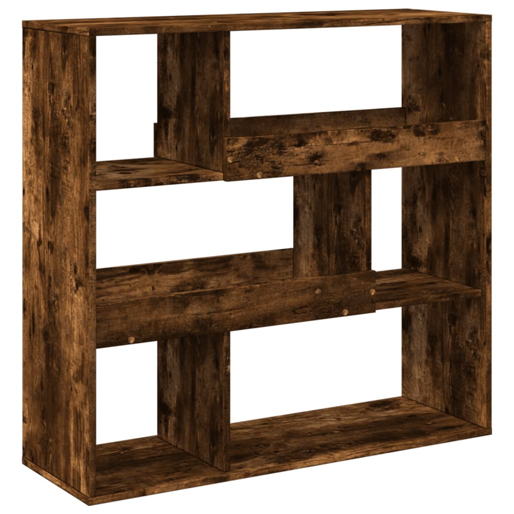 Kamerscherm 100x33x94,5 cm bewerkt hout gerookt eikenkleurig is nu te koop bij PeponiXL, paradijselijk wonen!