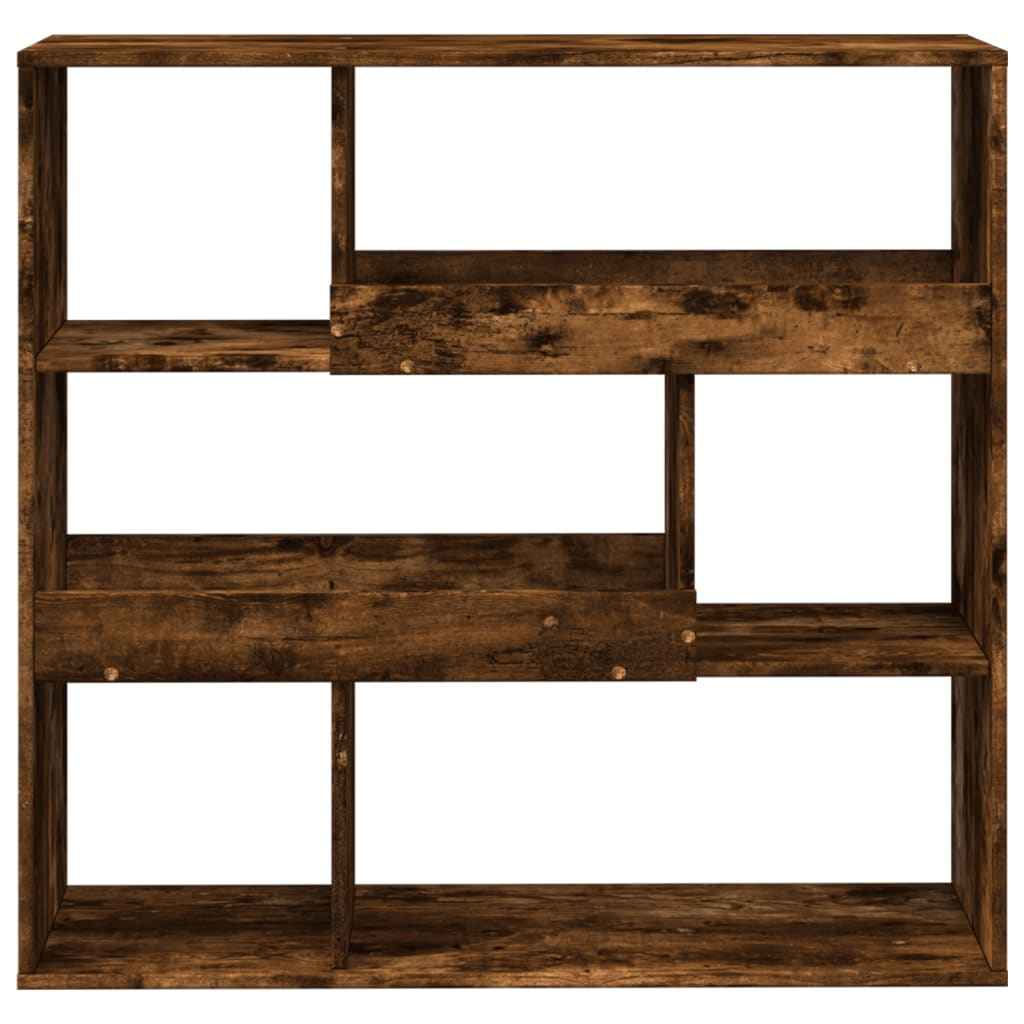 Kamerscherm 100x33x94,5 cm bewerkt hout gerookt eikenkleurig is nu te koop bij PeponiXL, paradijselijk wonen!