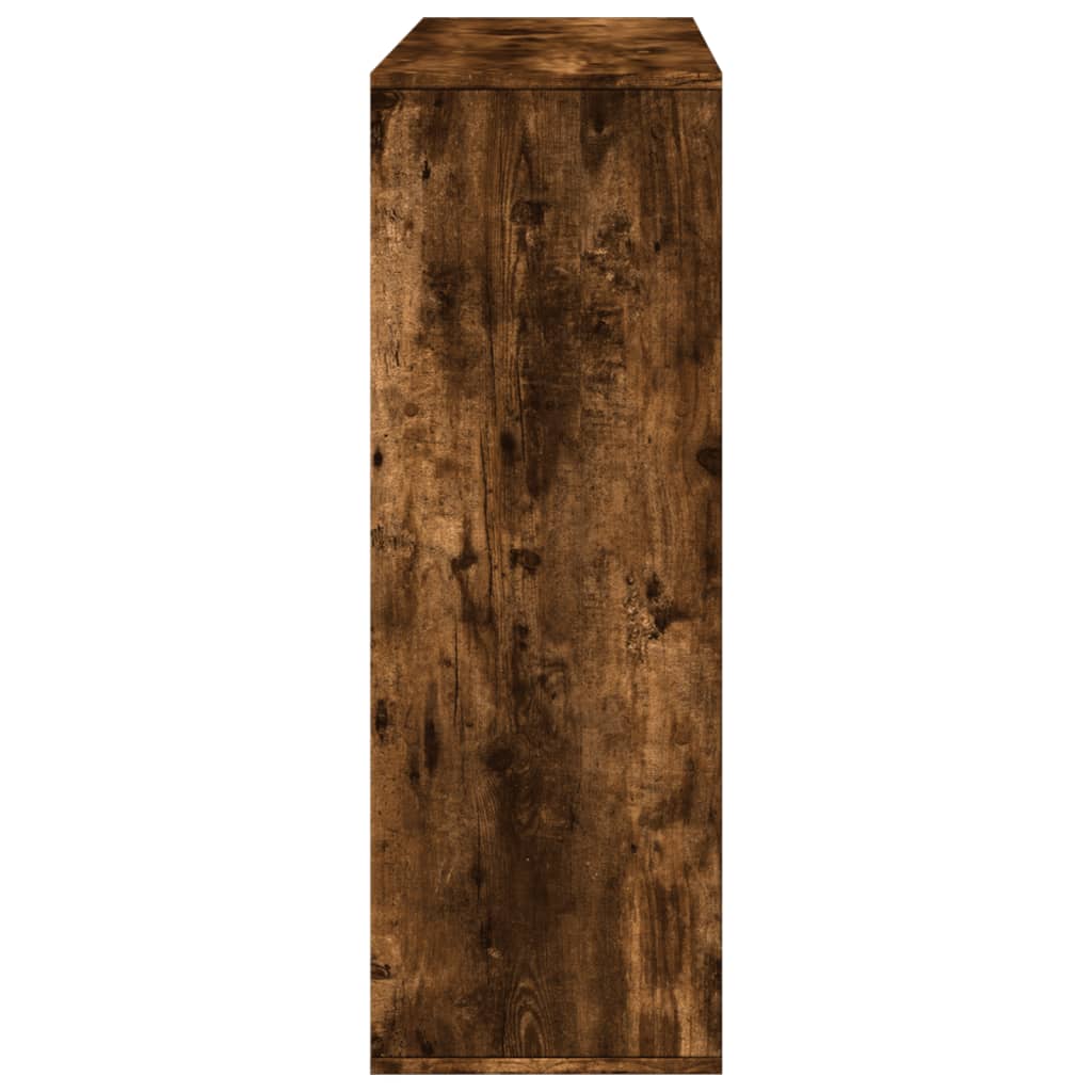 Kamerscherm 100x33x94,5 cm bewerkt hout gerookt eikenkleurig is nu te koop bij PeponiXL, paradijselijk wonen!