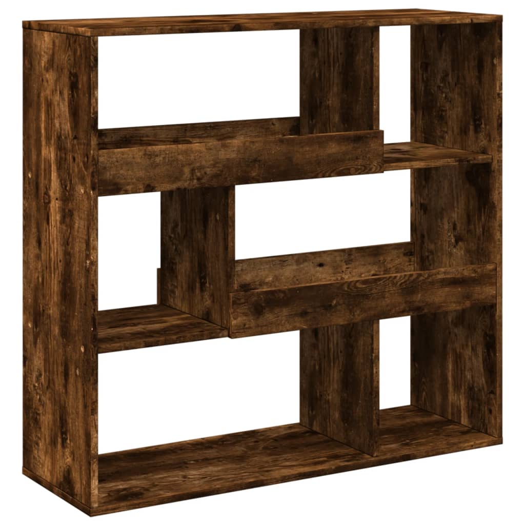 Kamerscherm 100x33x94,5 cm bewerkt hout gerookt eikenkleurig is nu te koop bij PeponiXL, paradijselijk wonen!