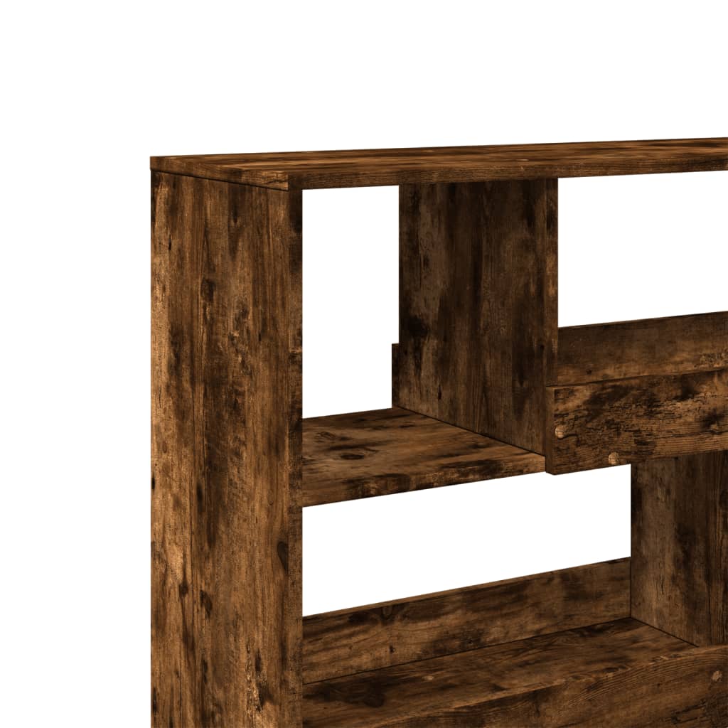 Kamerscherm 100x33x94,5 cm bewerkt hout gerookt eikenkleurig is nu te koop bij PeponiXL, paradijselijk wonen!