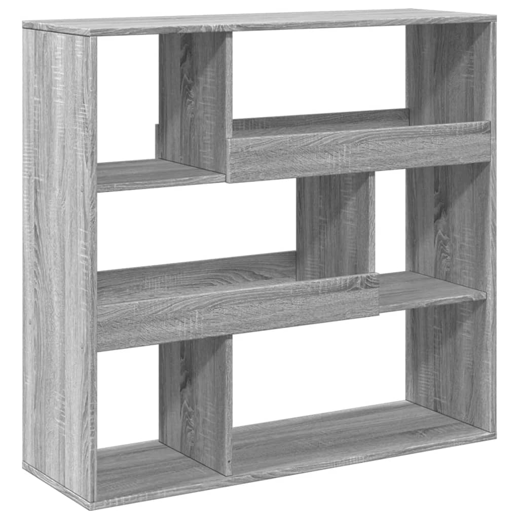 Kamerscherm 100x33x94,5 cm bewerkt hout grijs sonoma eikenkleur is nu te koop bij PeponiXL, paradijselijk wonen!